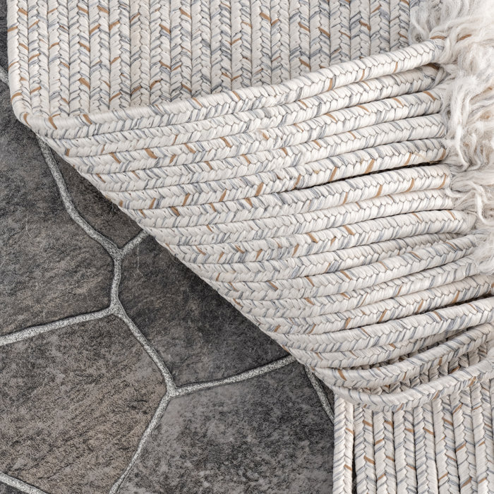 Mistana™ Katniss Ivory Indoor/Outdoor Rug & Reviews Wayfair